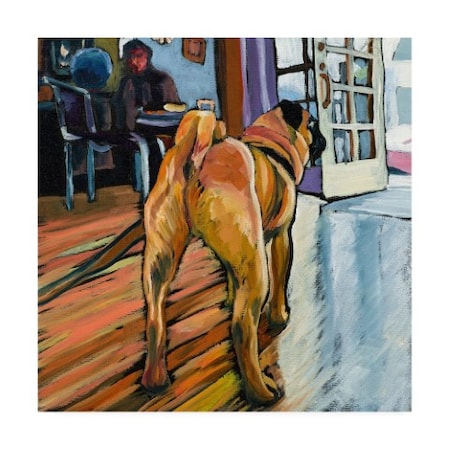 Kathryn Wronski 'A Pugs View' Canvas Art,18x18